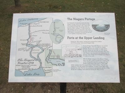 The Niagara Portage Marker image. Click for full size.