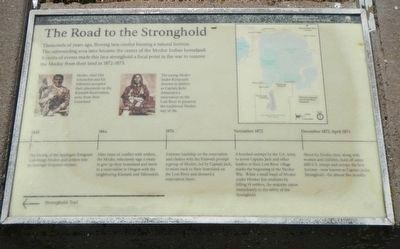 The Road to the Stronghold Marker image. Click for full size.