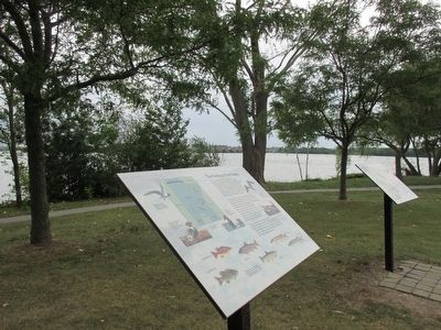 Parting of the Waters & The Niagara Portage Markers image. Click for full size.