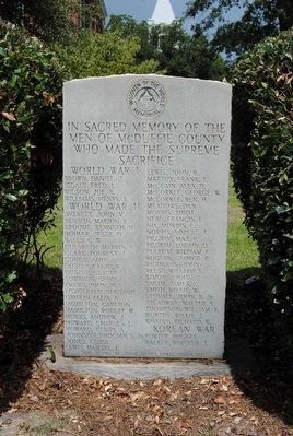 Woodman of the World Supreme Sacrifice Monument Marker image. Click for full size.