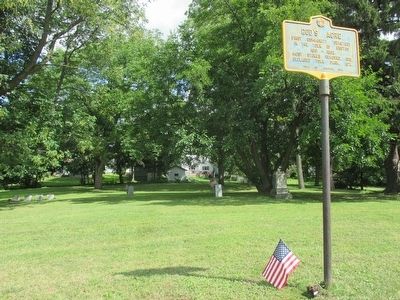 God's Acre & Marker. Click for full size. God's Acre & Marker image. Click for full size.