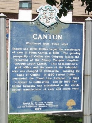 Canton Marker. Click for full size. Canton Marker image. Click for full size.