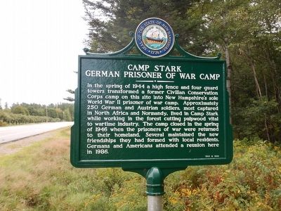 Camp Stark Marker image. Click for full size.