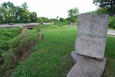 Lookout Creek Marker (back) image. Click for full size.