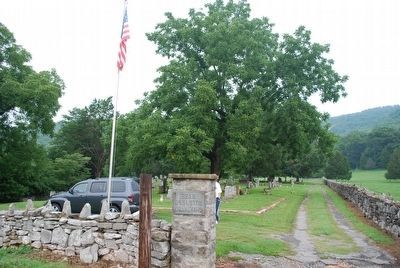 Bean-Roulston Graveyard. Click for full size. Bean-Roulston Graveyard image. Click for full size.