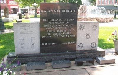 Korean War Memorial image. Click for full size.