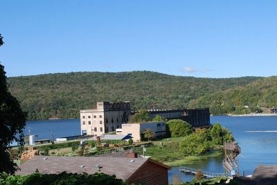 Hales Bar Dam Marker. Click for full size. Hales Bar Dam Marker image. Click for full size.