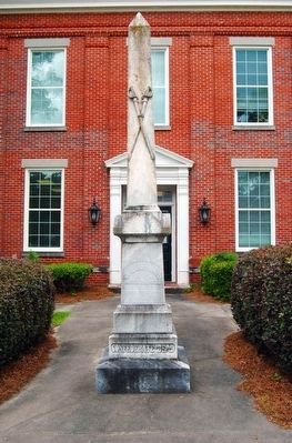 McDuffie and Columbia Counties Confederate Monument. Click for full size. McDuffie and Columbia Counties Confederate Monument image. Click for full size.