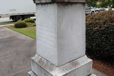 McDuffie and Columbia Counties Confederate Monument<br>South and East Inscriptions. Click for full size. McDuffie and Columbia Counties Confederate Monument<br>South and East Inscriptions image. Click for full size.