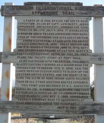 Western International History Marker. Click for full size. Western International History Marker image. Click for full size.