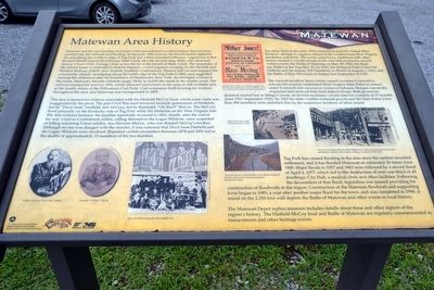 Matewan Area History Marker image. Click for full size.