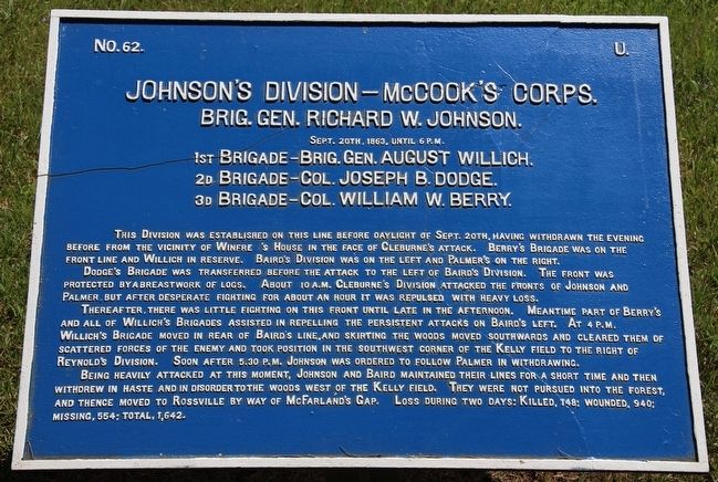 Johnson's Division Marker image. Click for full size.