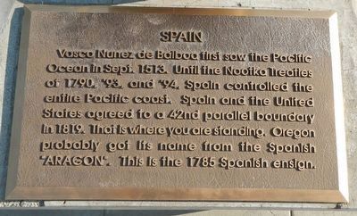 Spain Marker. Click for full size. Spain Marker image. Click for full size.