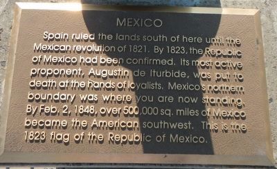 Mexico Marker image. Click for full size.