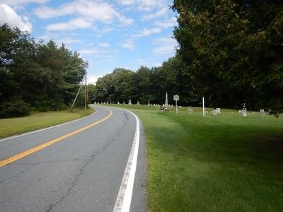 Wideview of Bayley-Hazen Military Road Marker image. Click for full size.