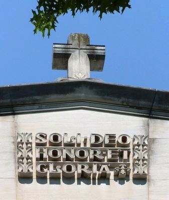 Soli Deo<br>Honor et<br>Gloria. Click for full size. Soli Deo<br>Honor et<br>Gloria image. Click for full size.