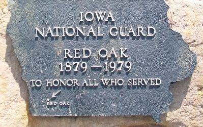 Iowa National Guard Memorial image. Click for full size.