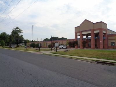 Manassas High School/The Cora P. Taylor Auditorium in front of Manassas High School image. Click for full size.