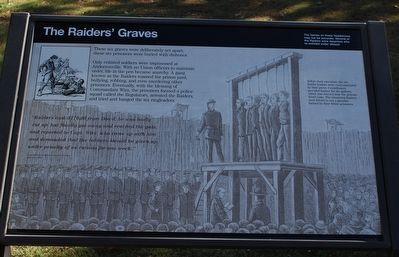 The Raiders' Graves Marker. Click for full size. The Raiders' Graves Marker image. Click for full size.