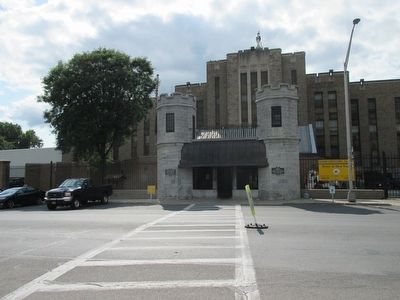 Auburn Prison Entrance image. Click for full size.