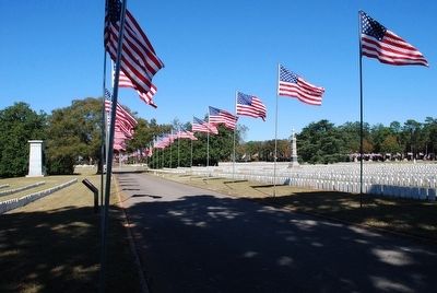 Andersonville National Cemetery. Click for full size. Andersonville National Cemetery image. Click for full size.