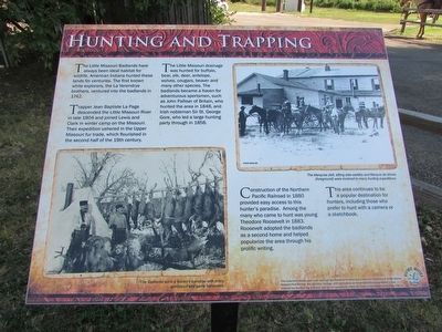 Hunting and Trapping Marker image. Click for full size.