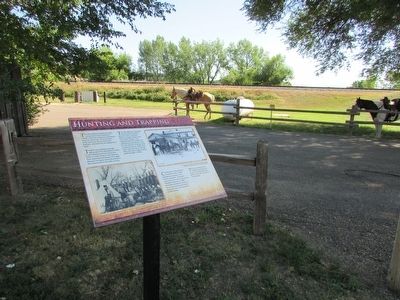 Hunting and Trapping Marker. Click for full size. Hunting and Trapping Marker image. Click for full size.