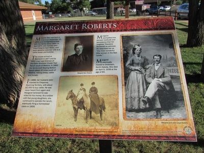 Margaret Roberts Marker image. Click for full size.
