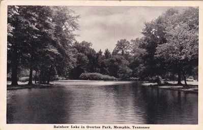 <i>Rainbow Lake in Overton Park, Memphis, Tenn.</i> image. Click for full size.