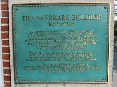 The Landmark Building Marker. Click for full size. The Landmark Building Marker image. Click for full size.