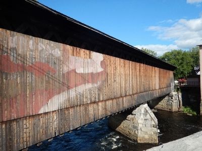 Contoocook Railroad Covered Bridge image. Click for full size.