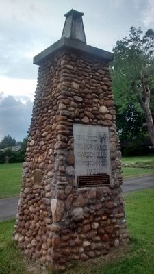 Back of Memorial. Click for full size. Back of Memorial image. Click for full size.