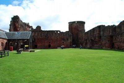 Bothwell Castle Interior. Click for full size. Bothwell Castle Interior image. Click for full size.