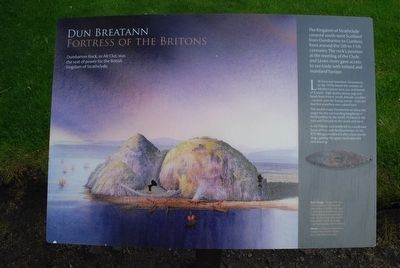 Dun Breatann - Fortress of the Britons Marker. Click for full size. Dun Breatann - Fortress of the Britons Marker image. Click for full size.