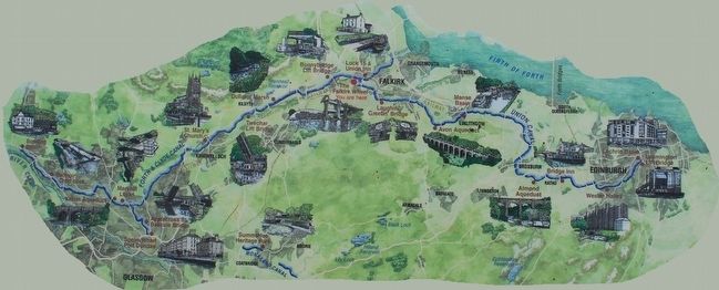 Water Way & Canal Map image. Click for full size.