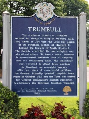 Trumbull Marker image. Click for full size.