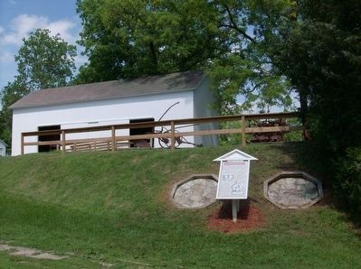 Millstones and Marker image. Click for full size.