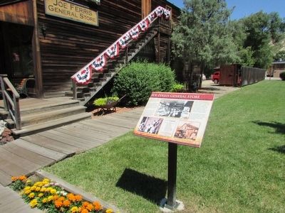 Joe Ferris General Store Marker. Click for full size. Joe Ferris General Store Marker image. Click for full size.