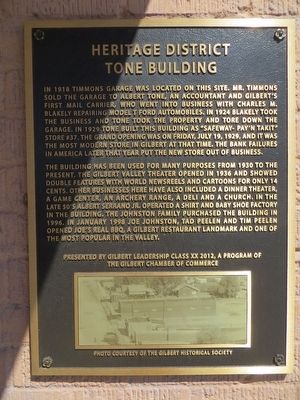 Tone Building Marker image. Click for full size.