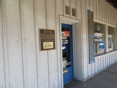 The Bank of Gilbert Marker. Click for full size. The Bank of Gilbert Marker image. Click for full size.