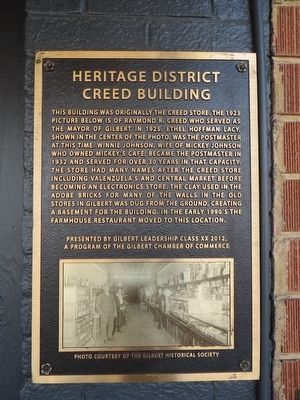 Creed Building Marker image. Click for full size.