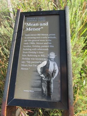 “Mean and Menor” Marker. Click for full size. “Mean and Menor” Marker image. Click for full size.