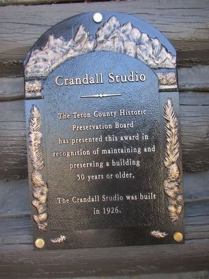 Another Crandall Studio Marker image. Click for full size.