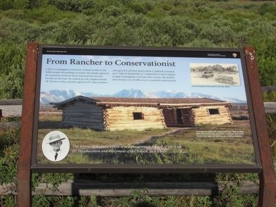 From Rancher to Conservationist Marker. Click for full size. From Rancher to Conservationist Marker image. Click for full size.