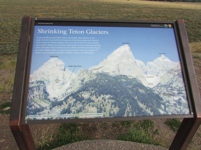Shrinking Teton Glaciers Marker image. Click for full size.