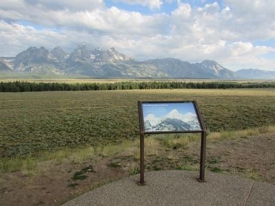 Shrinking Teton Glaciers Marker. Click for full size. Shrinking Teton Glaciers Marker image. Click for full size.