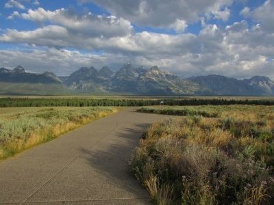 Shrinking Teton Glaciers Marker. Click for full size. Shrinking Teton Glaciers Marker image. Click for full size.