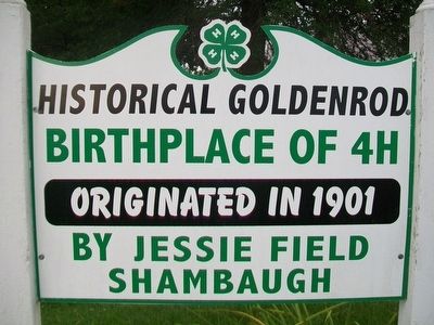 Historical Goldenrod Marker image. Click for full size.