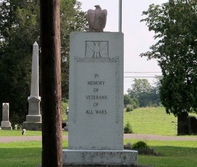 Hale Township Veterans Memorial Marker image. Click for full size.