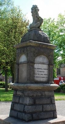 Sir John De Graeme Memorial Marker image. Click for full size.